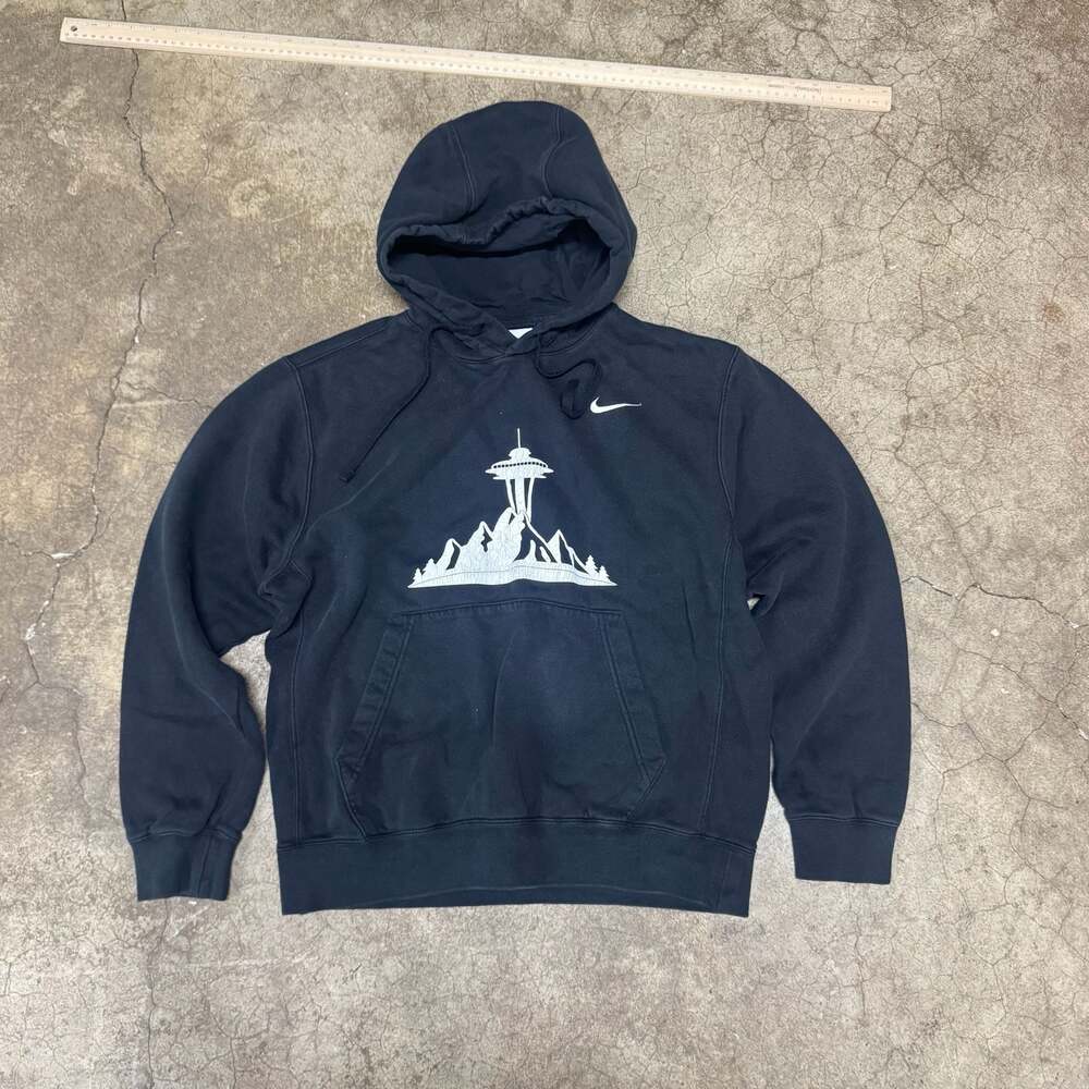 Nike Seattle Space Needle Mountains Pullover Hoodie